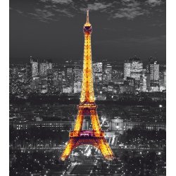 Fotomural Eiffel In The Night FTL-1635