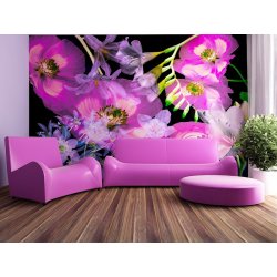 Decoración con Fotomural Fantasy Flowers FT-0109