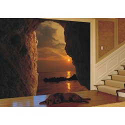 Decoración con Fotomural Sunset On Rocks FT-0328