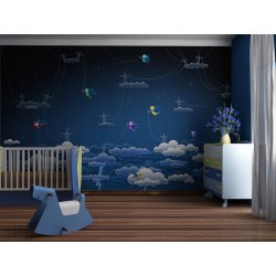 Decoración con Fotomural Infantil Storm FT-0148