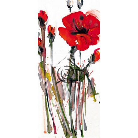 Fotomural Art Poppy FT-0030