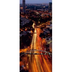 Fotomural Night City View FT-0014