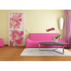 Decoración con Fotomural Pink Orchid FT-0027