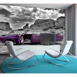 Decoración con Fotomural Cadillac In Pink MTB-0056