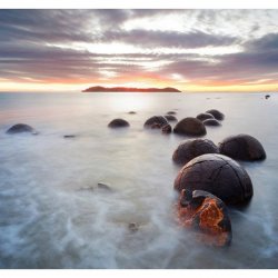 Fotomural Moreaki Boulders MTB-0148