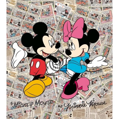 Fotomural Mickey & Minnie FTDL-1936