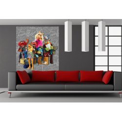 Decoración con Fotomural Muppets FTDL-1909