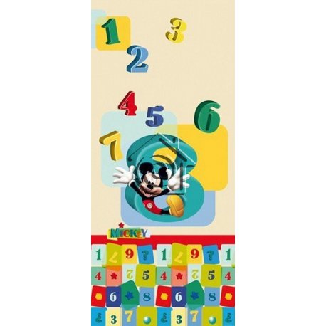 Fotomural Mickey & Numbers FTD-0243