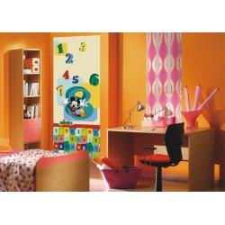 Decoración con Fotomural Mickey & Numbers FTD-0243