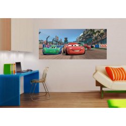 Decoración con Fotomural Cars 2 Race FTDH-0639