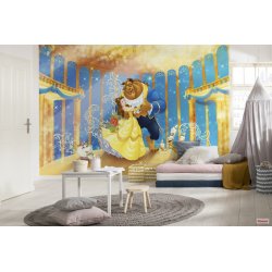 Decoración con Fotomural Beauty And The Beast 8-4022