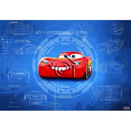 Fotomural Cars 3 Blueprint 8-488