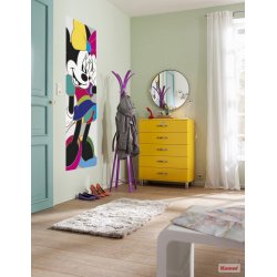 Decoración con Fotomural Minnie Colorful 1-422