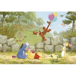 Fotomural Winnie Pooh Ballooning 8-460