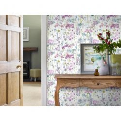 Decoración con Papel Pintado Edenmuir Ilinizas Lemon