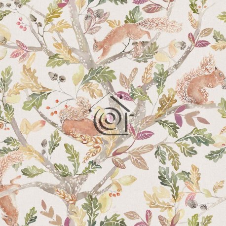 Papel Pintado Country 2 Scurry Of Squirrels