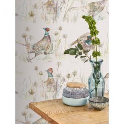 Decoración con Papel Pintado Country Bowmont Pheasant