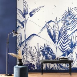 Decoración con Mural Panorámico Only Blue 102736260