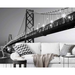 Decoración con Fotomural San Francisco Skyline CW15407-8