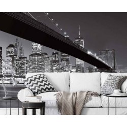 Decoración con Fotomural Brooklyn Bridge NY CW15409-8