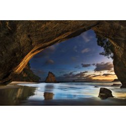 Fotomural Cathedral Cove in New Zealand CW15051-8