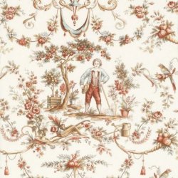 Papel Pintado Les Belles Toiles De Jouy 87973476