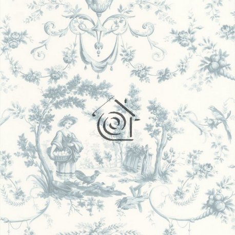 Papel Pintado Les Belles Toiles De Jouy 87976322