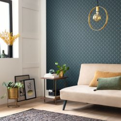 Decoración con Papel Pintado Golden Age 103826217