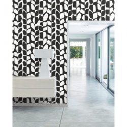 Decoración con Papel Pintado Black & White BW3893