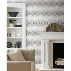 Decoración con Papel Pintado Damask DM4931