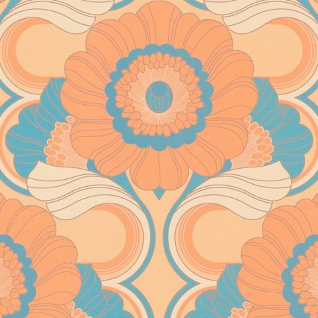 Papel Pintado Retro Chic 395302