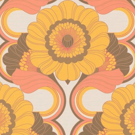 Papel Pintado Retro Chic 395304