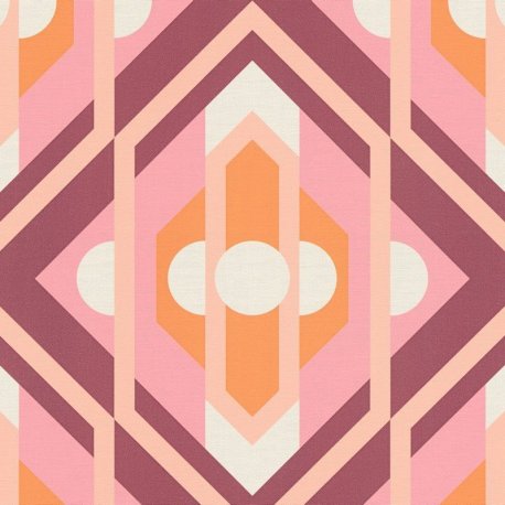 Papel Pintado Retro Chic 395311