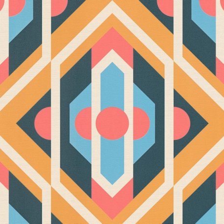 Papel Pintado Retro Chic 395314