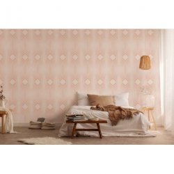 Decoración con Papel Pintado Retro Chic 395325
