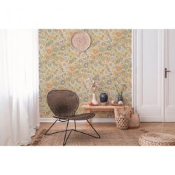 Decoración con Papel Pintado Retro Chic 395353