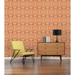 Decoración con Papel Pintado Retro Chic 395362