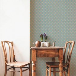 Decoración con Papel Pintado Retro Chic 395374