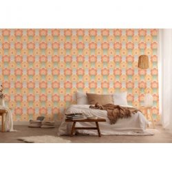 Decoración con Papel Pintado Retro Chic 395394