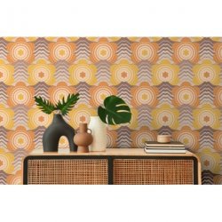 Decoración con Papel Pintado Retro Chic 395395