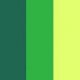 Viridián, verde y pistacho