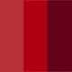Coral, rojo y granate